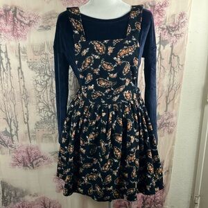 Paisley Jumper Dress